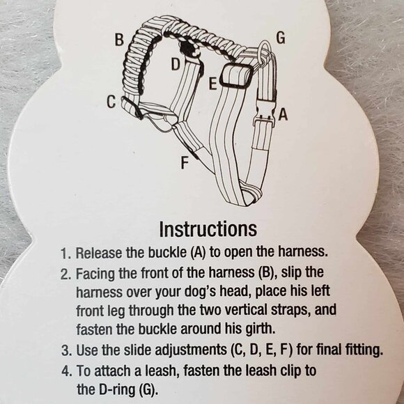 NEW! Medium KONG On the Go Green Black Adjustable Braided Reflective Dog Harness - Picture 11 of 12